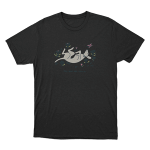 Tell Your Dog I Said Hi Garden Puppy Unisex T Shirt Black