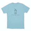 Tell Your Dog I Said Hi Howling Dog Unisex T Shirt Sky Blue